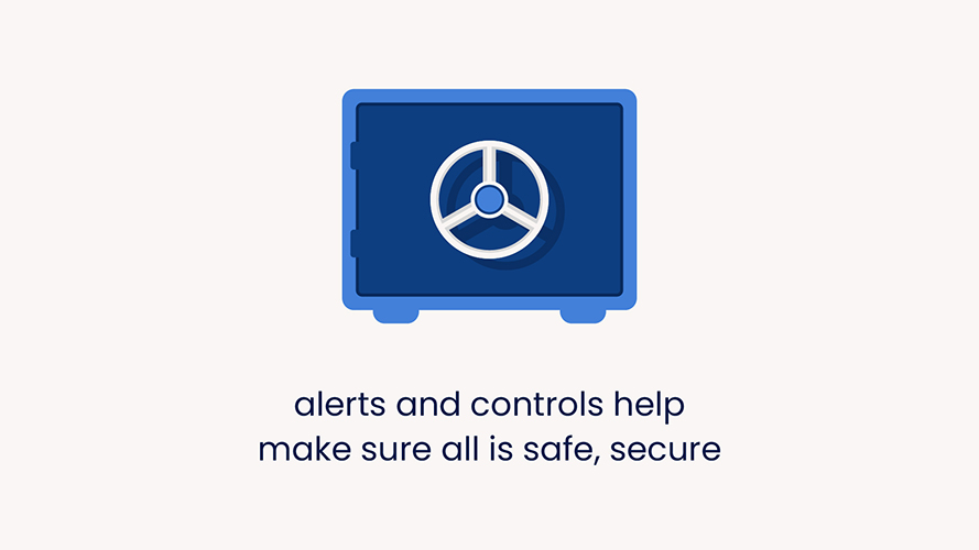 CardHub Alerts and Controls