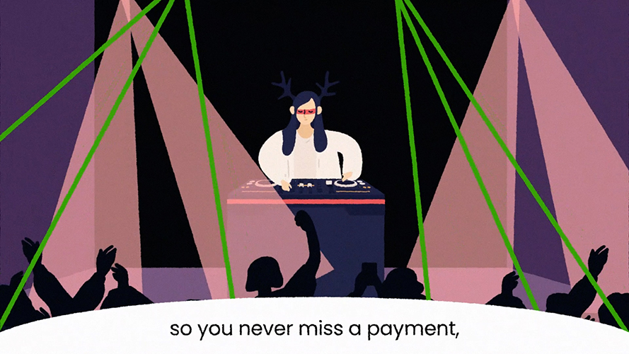 Online Banking Animation